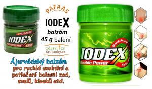 ájurvédský balzám IODEX - double power 45 g (bolesti zad, kloubů, svalů atd.) ájurvédský balzám IODEX - double power 45 g (bolesti zad, kloubů, svalů atd.)